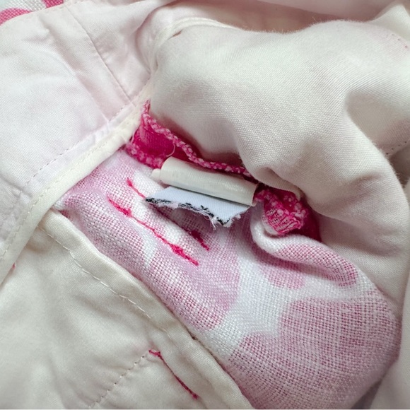 J crew white/ pink printed “city fit” chino shorts ❤️ - Picture 6 of 6